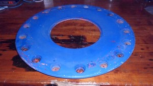 Vintage Sprint Car 16" MRT Race Wheel Plastic Bead Lock Ring Cover