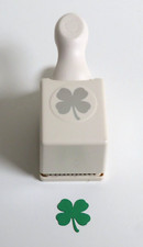 Martha Stewart FOUR LEAF CLOVER PUNCH Lucky Shamrock ST. PATRICK'S DAY  More
