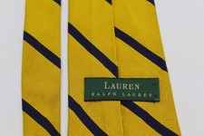 (3806) LAUREN MEN'S TIE 100% SILK MADE IN USA