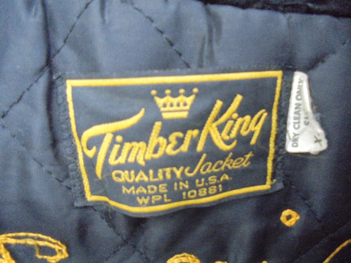 TIMBER KING QUALITY JACKET (BOMBER JACKET TYPE) SIZE: X-LARGE | eBay