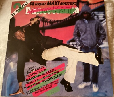 Dance Mania - Various - 14 Great Maxi Masters- DOLP - 1983