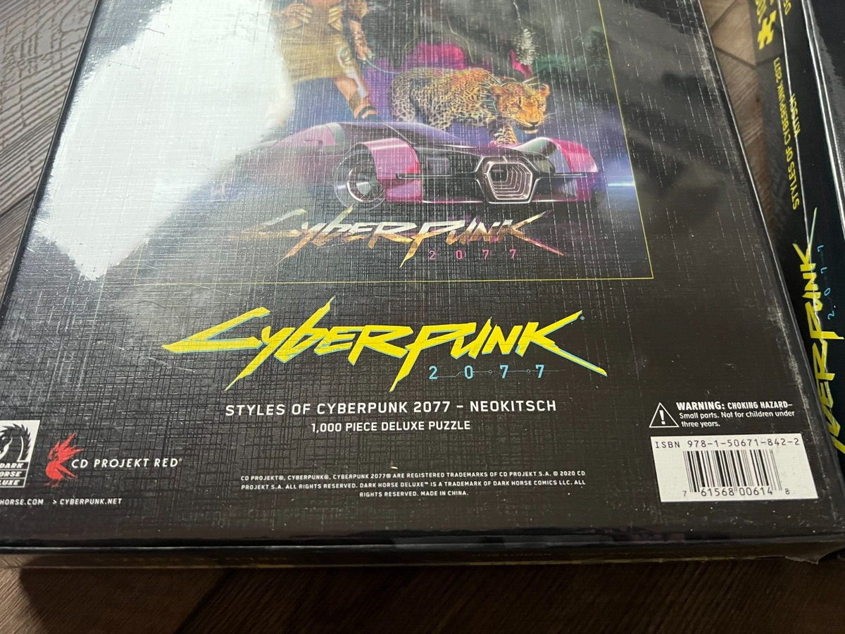 Cyberpunk 2077 1000 Piece Jigsaw Puzzle Styles of Cyberpunk Set of