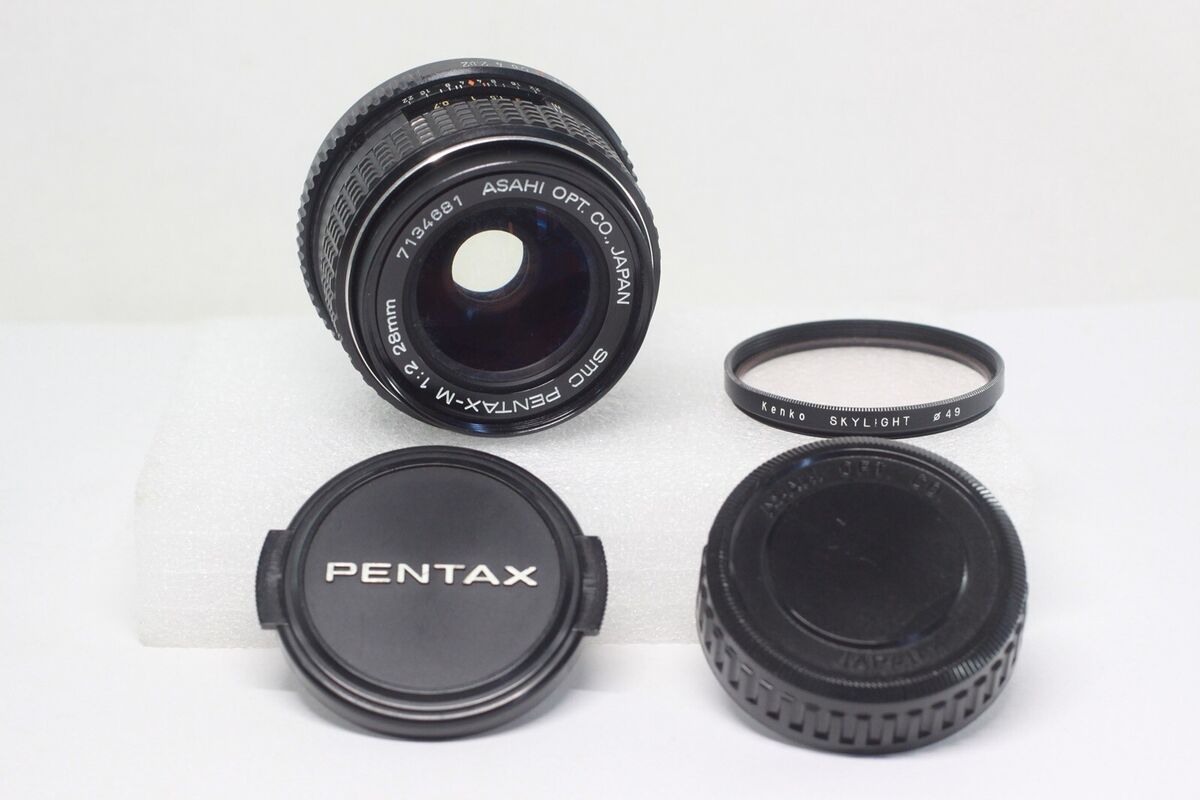 Pentax SMC Pentax-M 28mm F/2 MF Wide Angle Lens From Japan w Pentax SMC Pentax-M 28mm F/2 MF Wide Angle Lens From Japan w