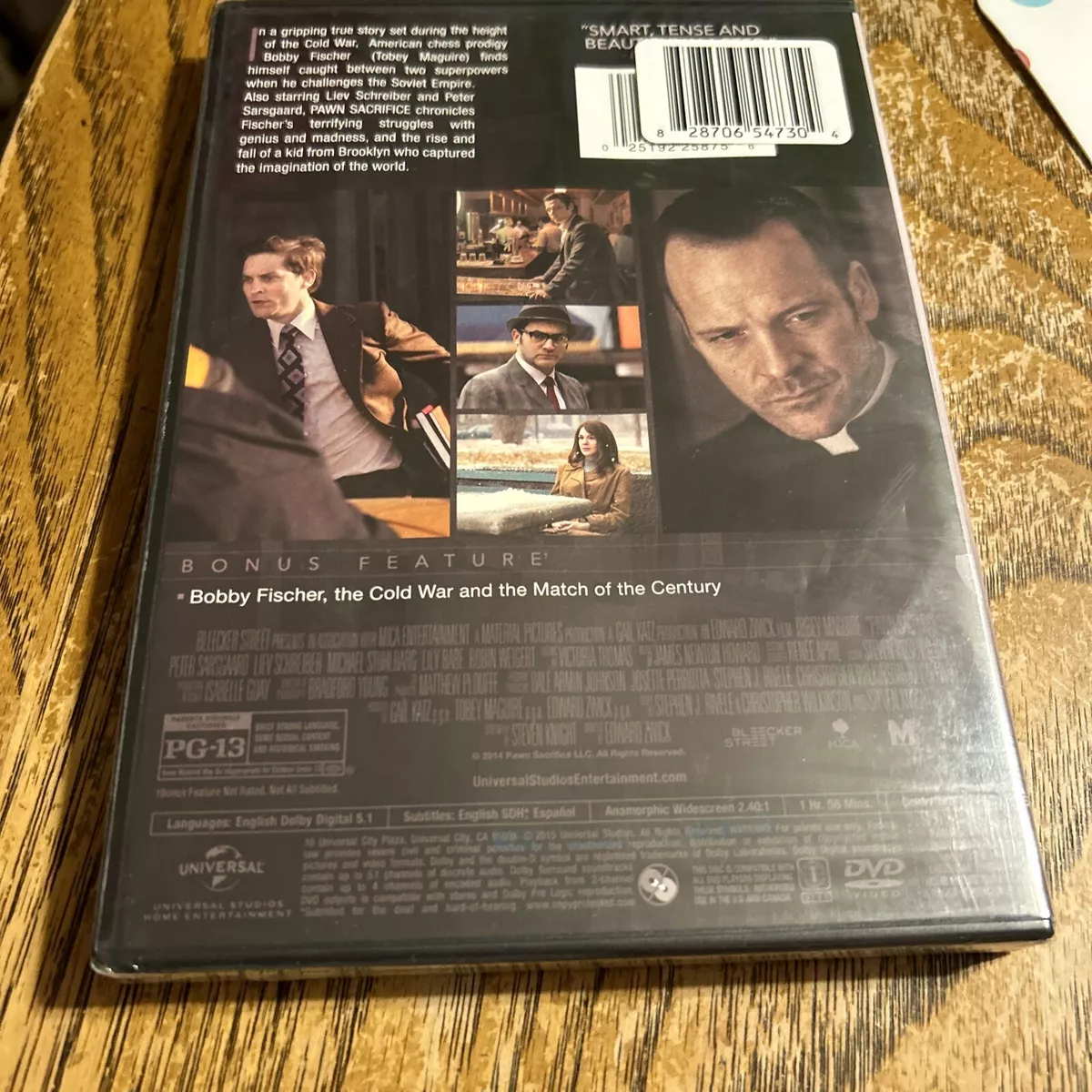 Pawn Sacrifice is a 2014 American biographical drama film. It is