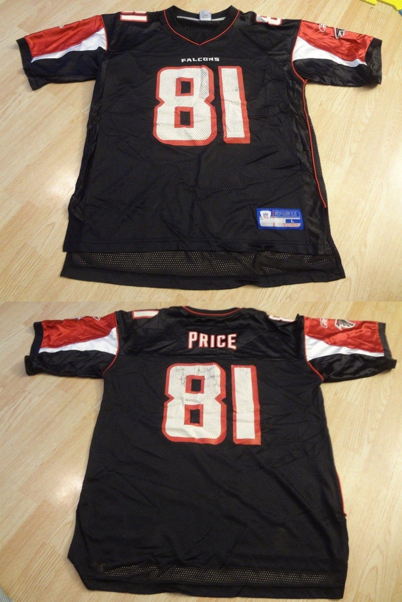 Men's Atlanta Falcons Peerless Price L Jersey (Black) Reebok