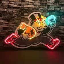 Neon Monopoly UV Print Neon Sign Custom Neon ...