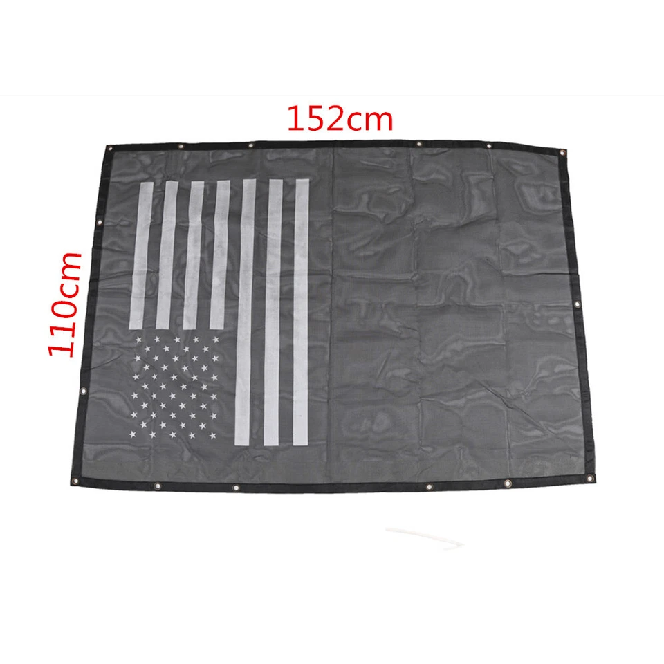 New Car Cover For Jeep Wrangler JL Accessoire Sunshade Cover Roof UV Proof Net - Imagem 3 de 4