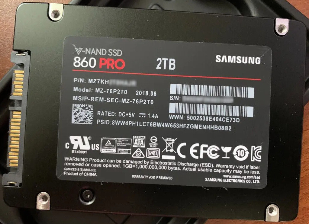 Mz 76p512 V Nand Samsung Ssd 512gb 860 Pro Samsung 860 Evo SATA