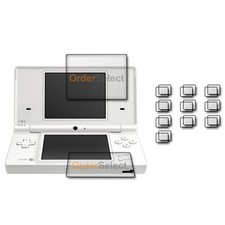 10X NEW Ultra Clear HD LCD Screen Shield Protector for Nintendo DS Lite 100 SOLD