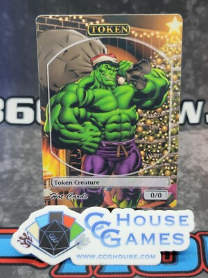 Hulk Christmas Token - Custom Santa Hot Cards Altered Card MTG *CCGHouse* RA | eBay Hulk Christmas Token - Custom Santa Hot Cards Altered Card MTG *CCGHouse* RA | eBay