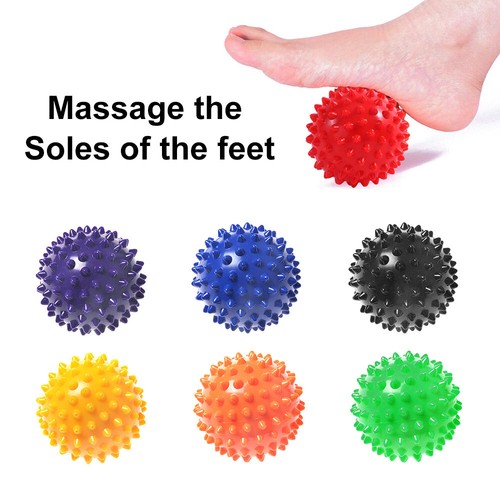 PVC Massage Ball Spiky Trigger Point Sport Fitness Hand Foot Pain Relief - 第 2/32 張圖片