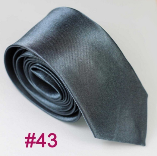 Herren Krawatte Schmal 6 Cm - Matt & Nichtglänzend