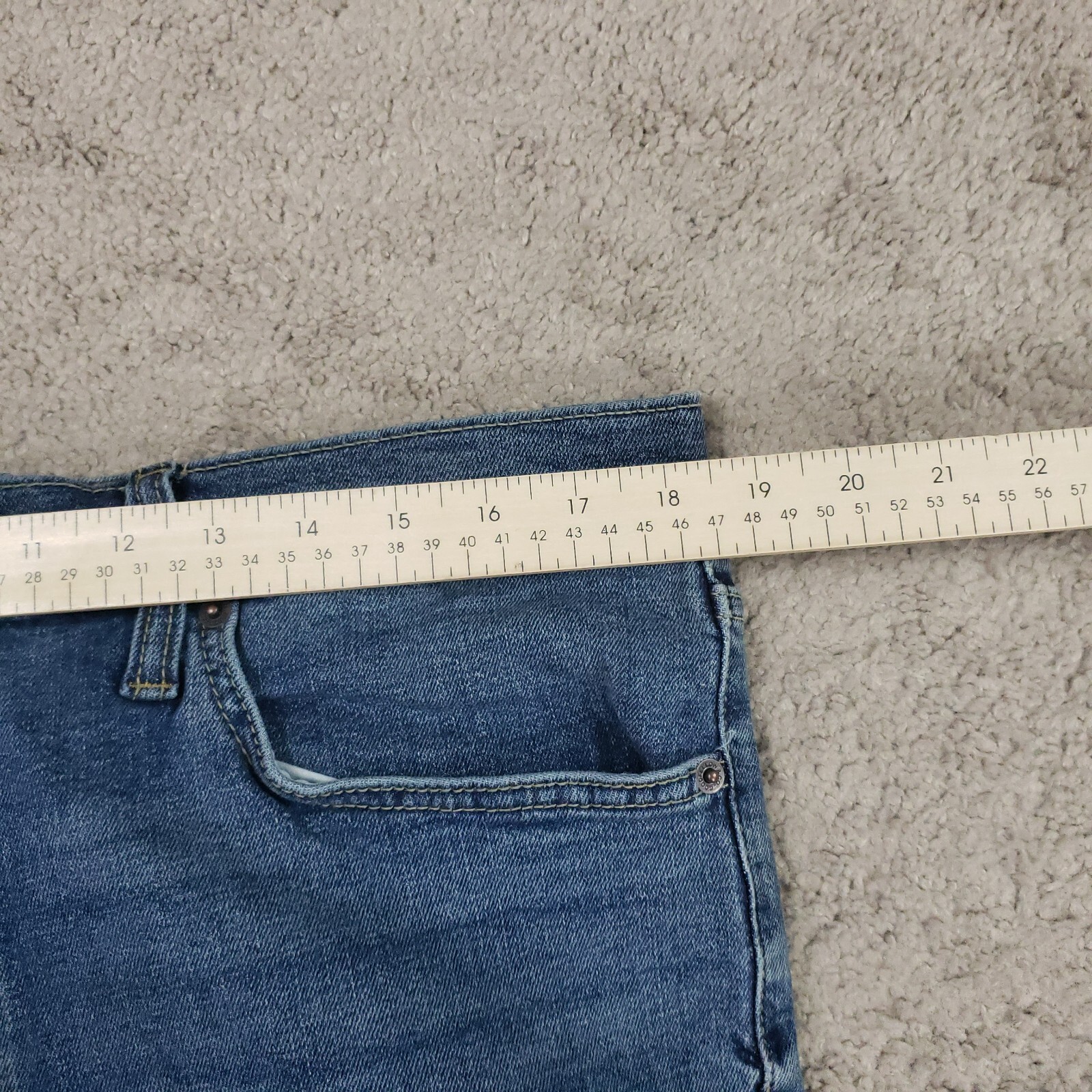 Goodfellow & Co Slim Fit Hemp Jeans Mens Mid Blue 38X30 Denim Owen eBay