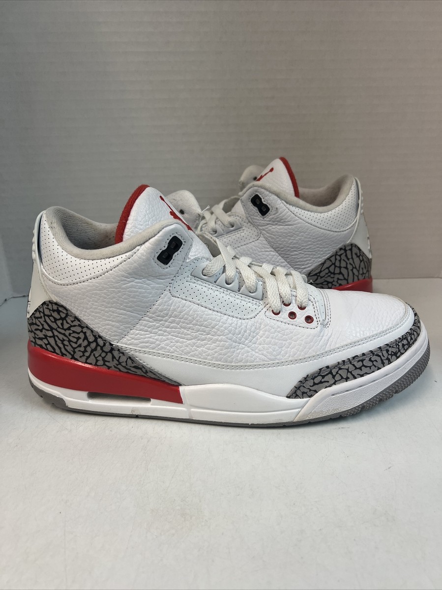 Jordan 3 Retro Hall Of Fame 2018 Size 11 Used 136064-116 | eBay