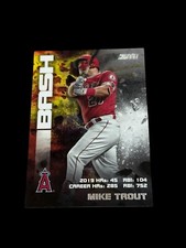 2020 Topps Stadium Club - Mike Trout #BAB-2 Bash and Burn Insert