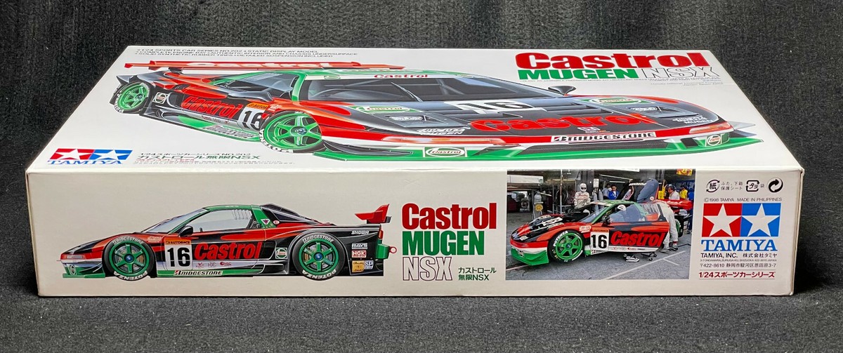 TAMIYA 24202 1/24 Scale Kit Castrol MUGEN NSX | eBay