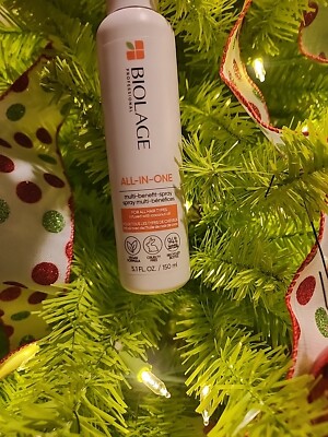 Biolage All-In-One Multi-Benefit-Spray Infused with Coconut Oil 5.1oz NEW!