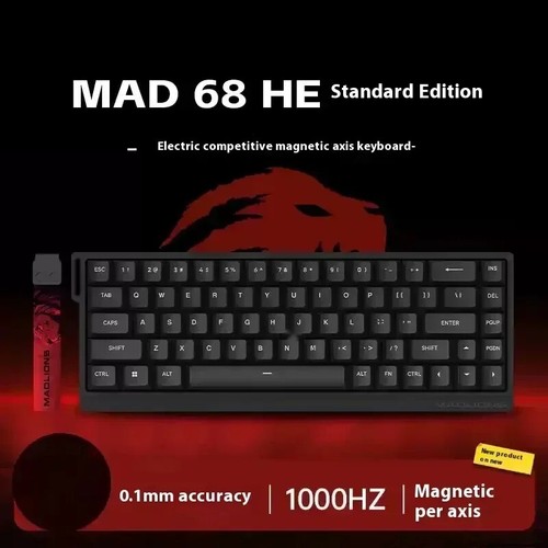 Gaming Keyboard Wired 68Keys Gaming Keyboard Hot Swap RGB Backlit Gamer Keyboard - Picture 8 of 30