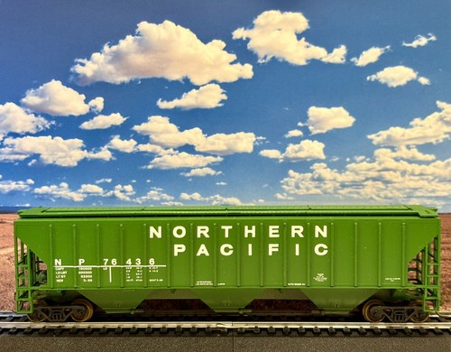 Holva cubierta HO Athearn 5307 54’ Pacífico Norte NP #76436 RTR Kadees | Zustand: Used