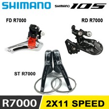 Shimano 105 R7000 2 x 11 Speed Groupset Shifter Front Rear Derailleur SS GS Kit