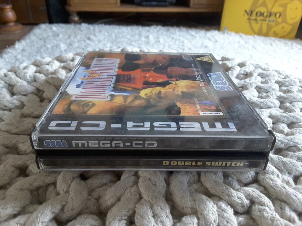 ⭐⭐ DOUBLE SWITCH - SEGA MEGA CD - 100% COMPLETE - PAL - Very Rare Game - VGC ⭐⭐ - Image 3 of 4