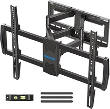 MOUNTUP Full Motion TV Wall Mount for Most 42-75 inch TVs, Wall Mount TV Bracket