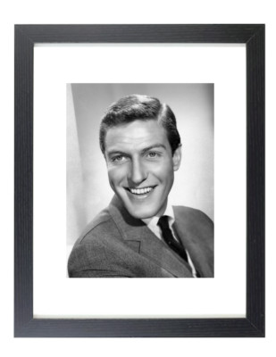 Iconic Actor & Comedian Dick Van Dyke Retro Matted & Framed Picture