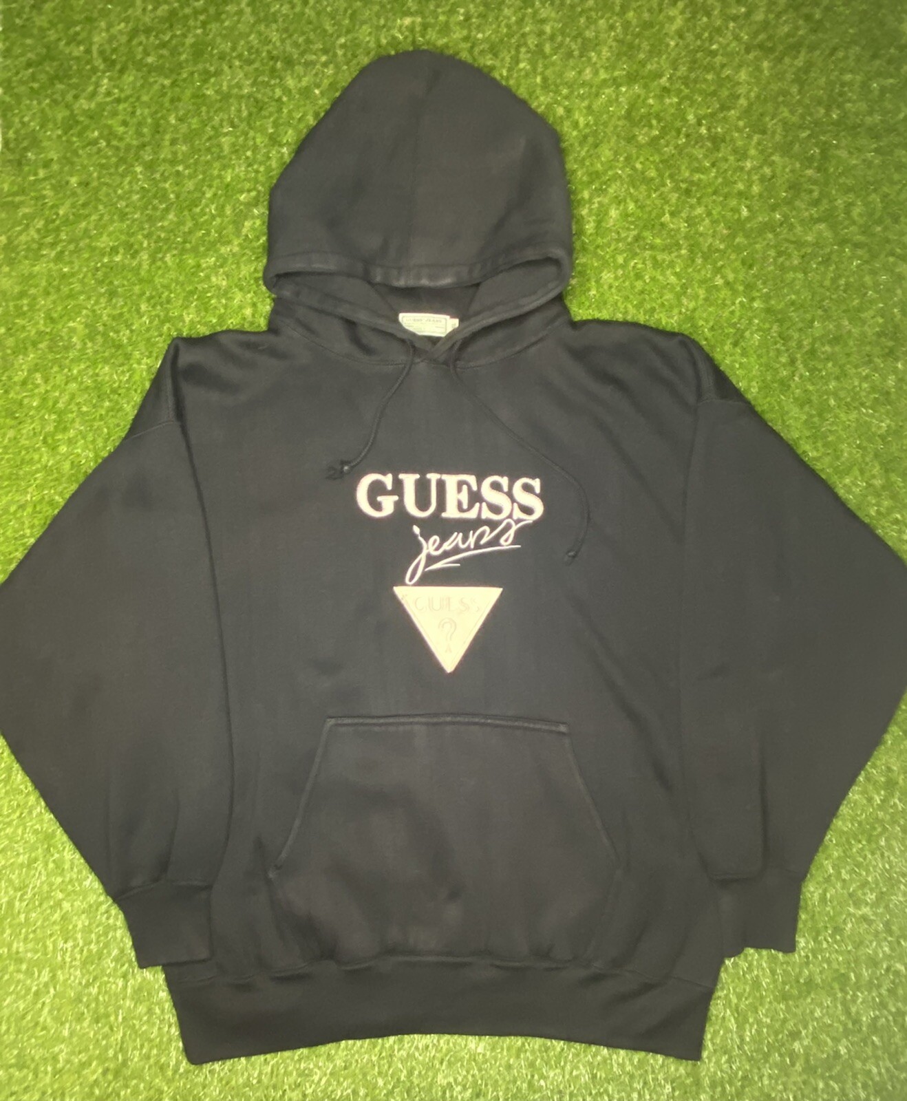 Vintage Guess Jeans Pullover Hoodie by 