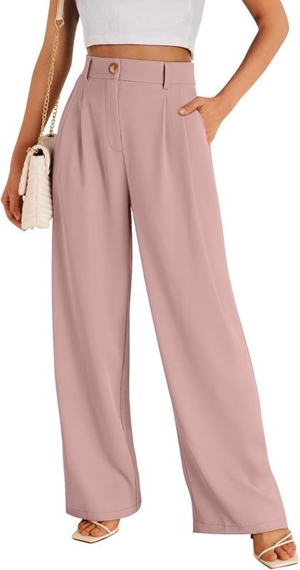 lillusory wide leg dress pants women's high waisted dressy trousers LILLUSORY Wide Leg Dress Pants Women's High Waisted Dressy Trousers