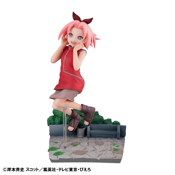 PSL MegaHouse G.E.M. Series NARUTO Sakura Haruno GO! Figure from