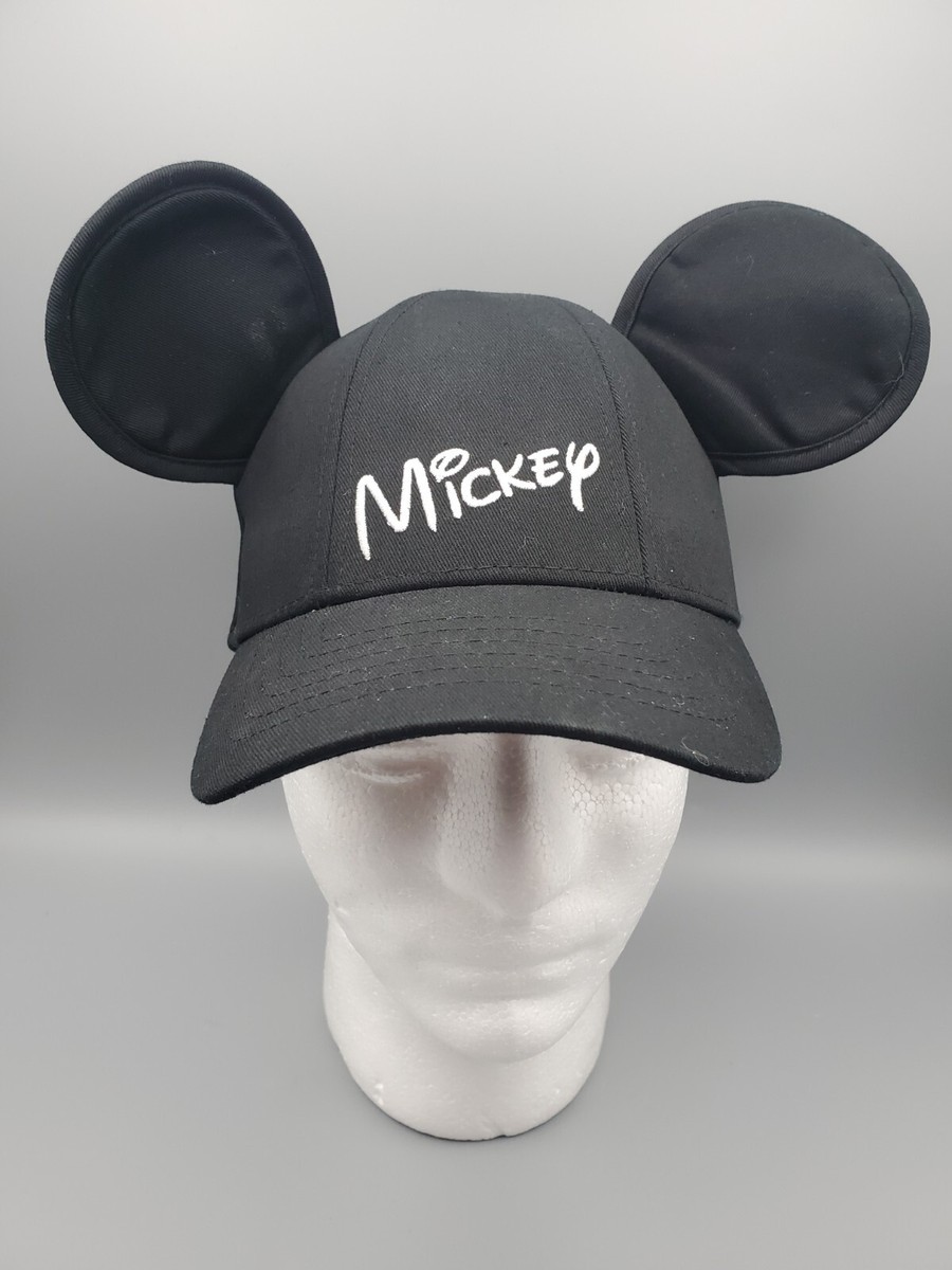 Disney Parks カリフォルニアディズニーランド　キャップ　黒　ブラック Disney Parks Mickey Mouse Ears Snapback Hat Baseball Cap Black