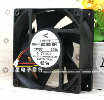 1pcs Mitsubishi MMF-12D24DS-RP1 24V 0.36A 12038 A740 inverter fan CA1619H01
