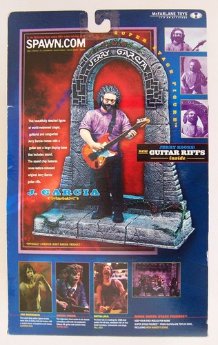Figurina Grateful Dead Jerry Garcia suona Jerry Guitar Riff nuova con scatola - Foto 3 di 3