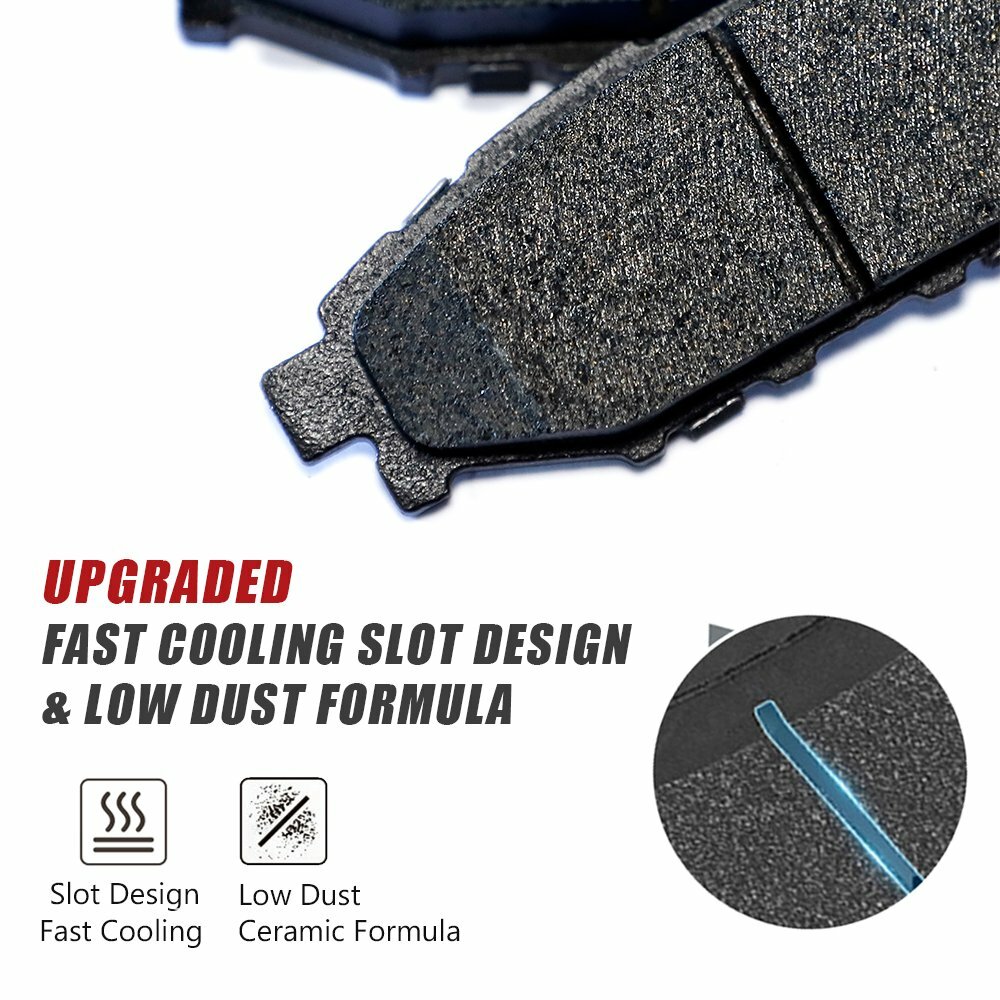 Oem Subaru Front & Rear Ceramic Brake Pad Set For Subaru Baja - Foto 11