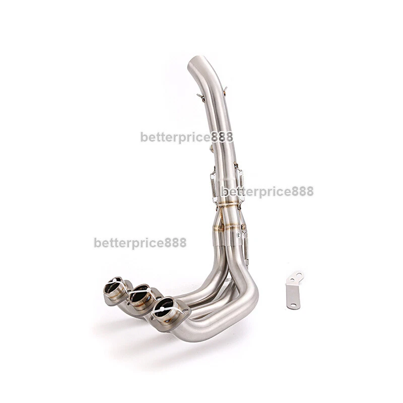 Slip On Exhaust Muffler Header Front Link Pipe For Yamaha MT09 FZ09 Tracer 900 - Image 4 of 4