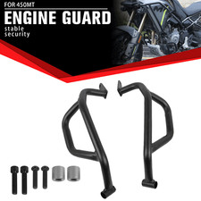 Lower Engine Guard Highway Crash Bars Protect...