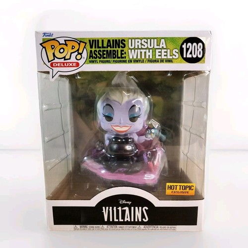 Funko POP! Deluxe Disney Villain's Ursula With Eels Hot Topic Exclusive #1208