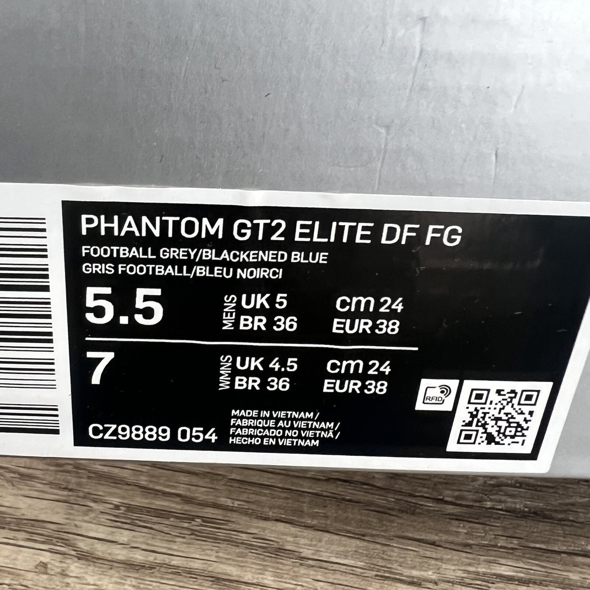 Nike Phantom GT2 Elite DF FG \'Progress Pack\' CZ9889 054 Sz Mens 5.5  / Womens 7 Nike Phantom GT2 Elite DF FG  main image 3