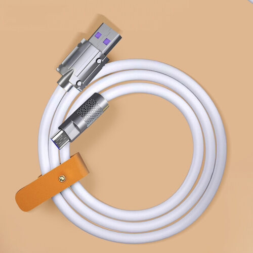 For IOS Android Phone Type-c 120W USB Fast Charging Cable Charge Cable Cord Wire - Picture 26 of 65