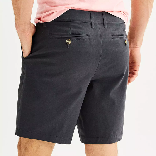 Sonoma grande e alto 9 pollici Pantaloncini Flexwear Flat Front, taglie/colori - Foto 6 di 9