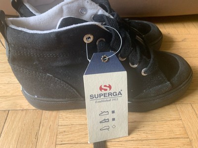 SUPERGA Sportschuhe Kinder Sneaker Gr. 35 schwarz NP. 79   NEU!
