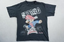 Nintendo Mario Kart Shirt Youth Large Black Short Sleeve Vintage DS
