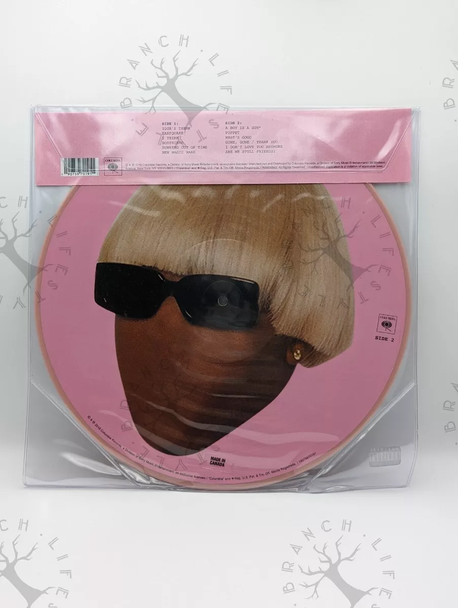 Tyler The Creator - Igor Faceless Picture Disc Vinyl In Hand Ready to Ship  190759701911