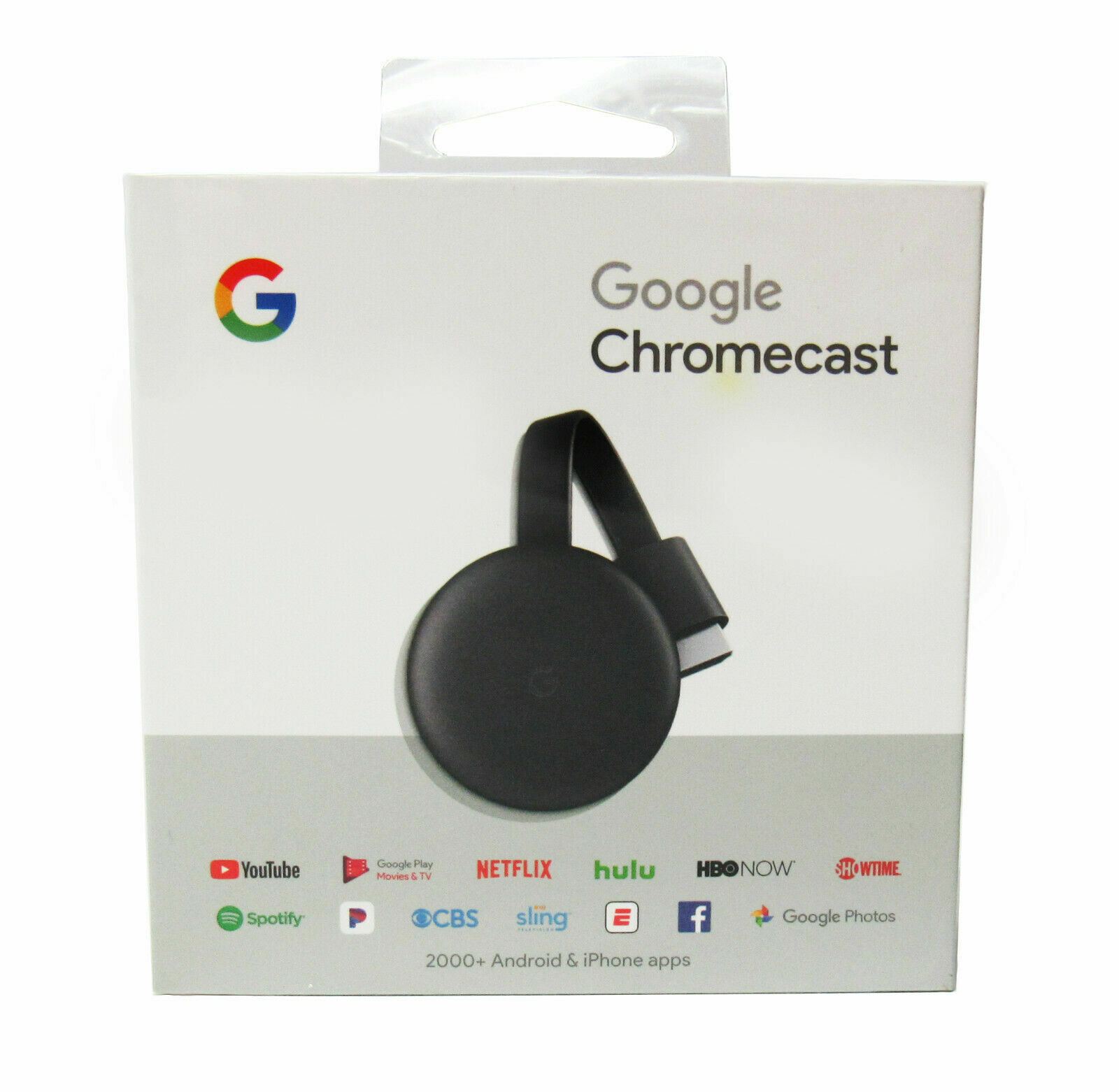 ulykke Sammenligne Poesi Google Chromecast (3rd Generation) HDMI Media Streamer Genuine New Charcoal  811571016518 | eBay