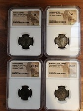 Ancient Roman coins NGC Phillip I, Crispus, Postumus, Gordian III