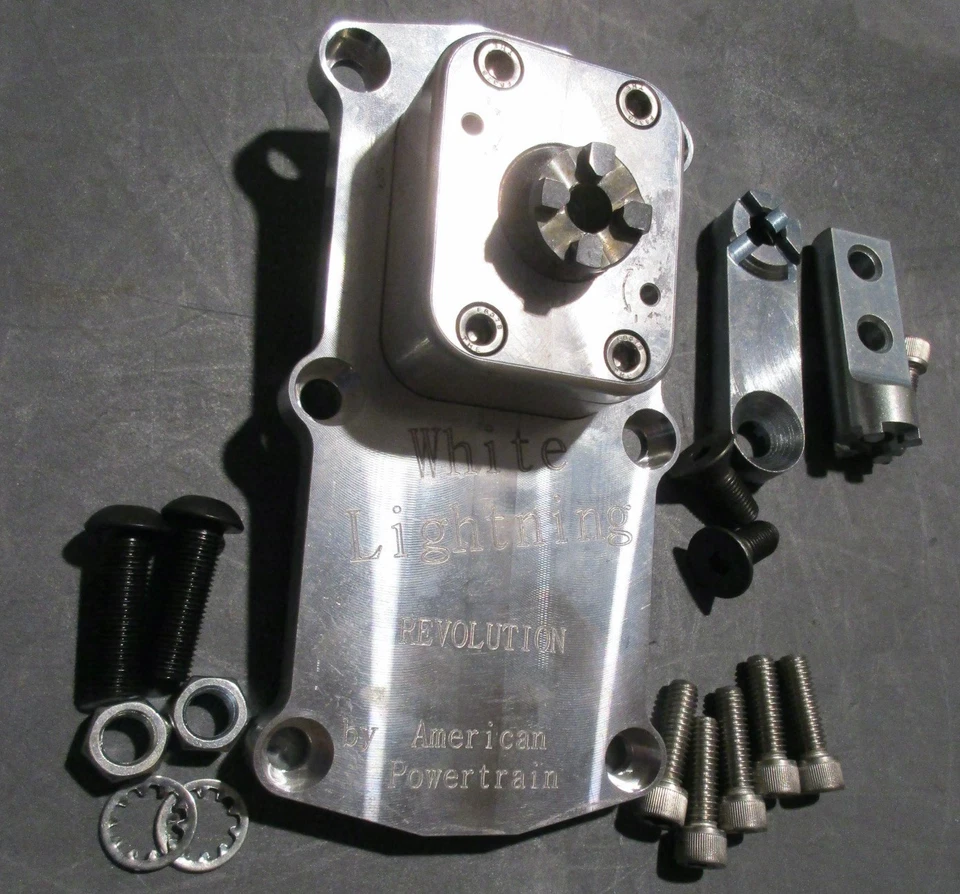 USA Made American Power Tr White Lightning Shifter FOR Magnum T-56 Transmission - Image 2 of 4