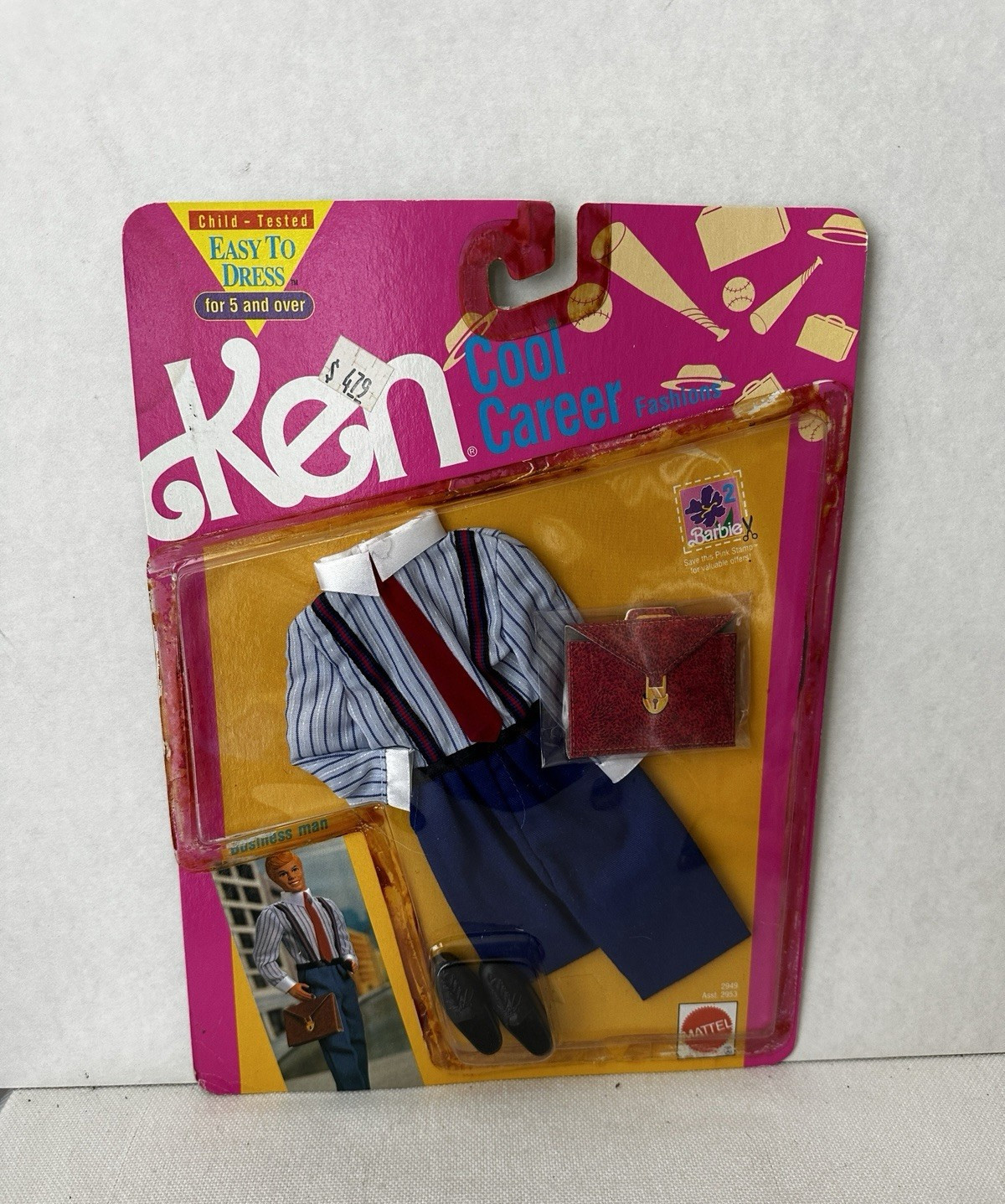 Barbie Ken Outfit Mattel #2949 2953 NEW ~ Open Package ~