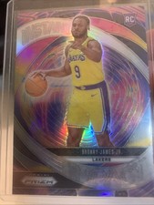 2024-25 Panini Prizm Instant Impact Bronny James #7 Silver Prizm (RC)