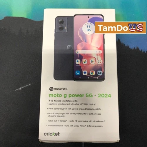 Motorola Moto G Power 5G 2024  | 128 GB | CRICKET Wireless Locked