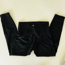 Lululemon Align Leggings In Black, Mesh Side Detail SEND OFFERS